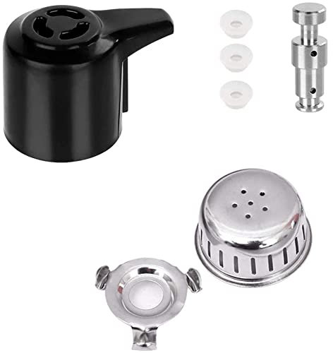Régulateur de pression Cuiseur Soupape de sécurité Flotteur Scellant, poignée de dégagement de vapeur pièces de rechange avec 3 capuchons en silicone for Instantpot Duo 3, 5, 6 QT, Duo Plus 3, 6 QT