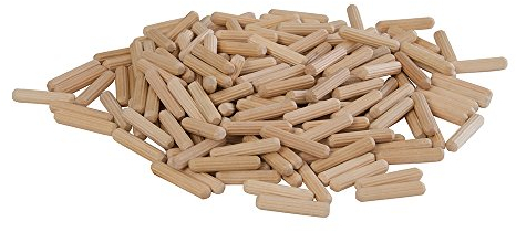 600 x Holzdübel 6 x 30 mm Dübel Riffeldübel Holzstifte Profi Qualität Birkenholz