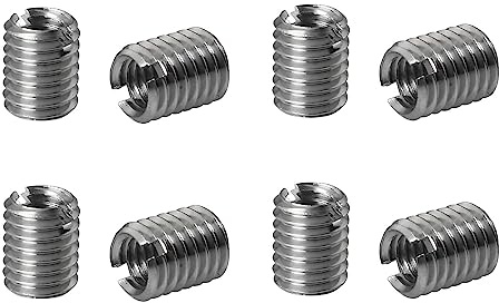 Thread ADAPTERS DGBRSM 8pcs Thread Adapters Sleeve Reducing Nut for M8 8MM Male to M6 6MM Female Threaded REDUCERS
