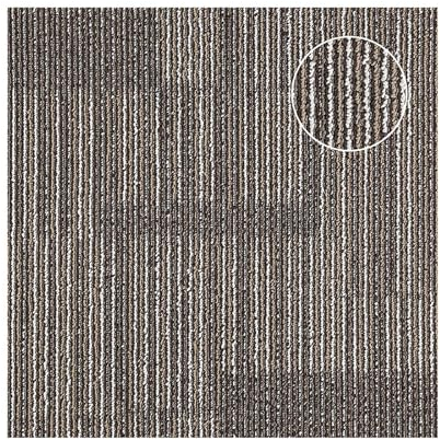 24 x Teppich Fliesen Bitumen, Kommerzielle Heavy Duty Domestic Premium Office Home Bodenbelag Matte, Strapazierfähige Anti-Rutsch-Bodenbelag 50x50cm 6 SQM,C