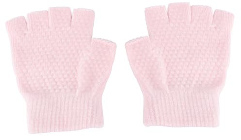VANZACK 3paare Halbfinger Fitnesshandschuhe Für Yoga Und Training rutschfeste Atmungsaktive Gestrickte Handschuhe Für Damen Und Für Sport Und Fitnessaktivitäten