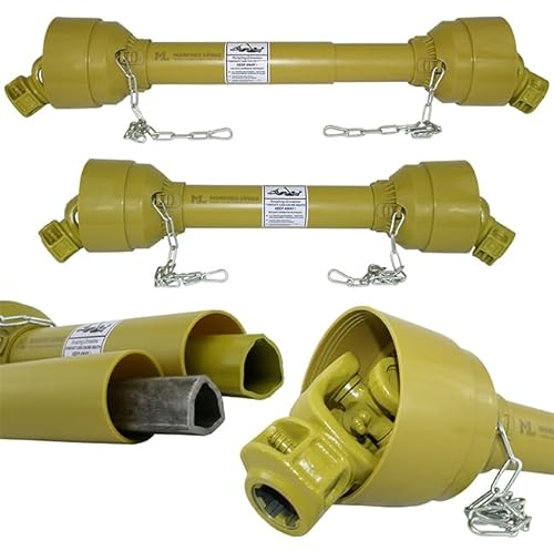 ML Gelenkwelle 80-120 cm Zapfwelle 100 PS Antriebswelle Traktor 1 3/8´´ 6Zähne