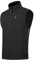 KUTOOK Laufweste Herren Outdoor Weste Golf Running Herbst Wasserdicht Winddicht Fleece Fahrradweste Ärmellose Jacke Softshell Softshelljacke Fahrrad Wanderweste Schwarz M