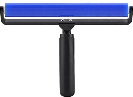 Rodillo de Silicona para eliminación de Polvo, pequeñas partículas de Polvo, Rodillo Manual para eliminación de Polvo, Cepillo de Rodillo Adhesivo para Cabello eficaz Multiusos (12 Inch)