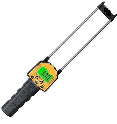 Misuratore di umidità, Misuratore Umidità Muri, Misuratore di umidità del grano digitale professionale con sensore intelligente for tester di umidità for la misurazione del grano di mais, grano, riso,