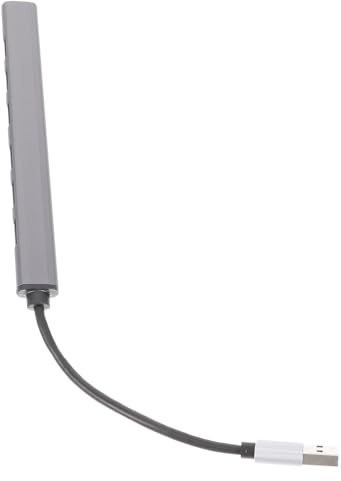 LOORGVEL USB Hub Puertos USB Adaptador Multipuerto Alta Velocidad Compatible con Laptop PC Seguro con Protección contra Sobrecarga y Disipación de Calor para Periféricos Múltiples
