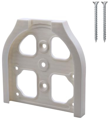 Alchemy Collectives Wall & Ceiling Projec tor Mount | Compatible with 10cm Round Base HY300 Pro Projectors, Quick Install (White, Mount, Screws)