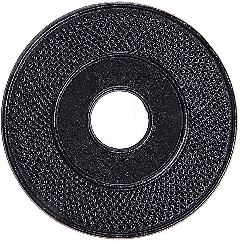 Webao Gusseisen Untersetzer Teekannenhalter Gepaart Mit Eiserner Teekanne rutschfeste Kannenuntersetzer Absteller Japanischer Stil 13.5cm Schwarz