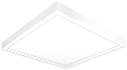 Xtend EcoLight LED Panel 60x60 3CCT 3000K-4000K-6000K 4000lm Rasteranbauleuchte 40W Deckenleuchte Alu Steck-Aufbaurahmen Montagerahmen Netzteil PLs3.0