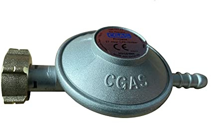 Teamson Home Druckminderer und Anschlussschlauch für Feuerstelle FRA001