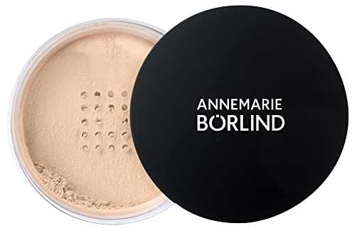 ANNEMARIE BÖRLIND TEINT EFFECTIVE NATURAL BEAUTY Loose Powder (10 g) - Mit Soft-Fokus-Effekt, Hyaluronsäure und Anti-Pollution-Komplex für einen Ebenmäßigen und Geschützten Teint, Vegan