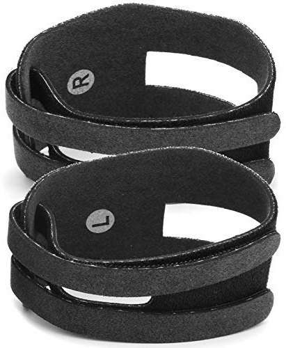Wrist Brace for TFCC Tears, 2PCS Black Adjustable Wrist Wrap Compression Compression Strap Ulnar Nerve Bandage Support for Weight Bearing Strain, Exercise, Triangular Fibrocartilage Injuries