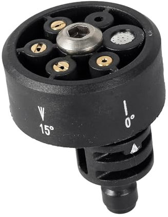 6-in-1-Hochdruckreiniger-Düse, verstellbare Power-Waschdüse, 1/4-Zoll-Stecker, Schnellanschluss