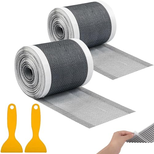 Abfluss Haarfänger, 7cm x 5m Haarfänger Dusche , 2 Stück Duschabfluss Haarfänger, Haarsieb Dusche, Abflussfilter Selbstklebend Einweg Abfluss Haarfänger, Abflusssieb, Sieb Dusche Abfluss Haare
