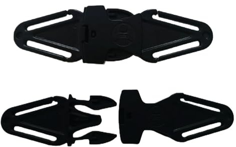Abschnallschutz Kindersitz,2 PCS Autositz Brustgurt Clip Sicherheitsgurt Verlängerung Clip Gurt für Autositze Kinderwagen Kinderhochstühle Fahrradsitze Anti Escape Car Seat Strap