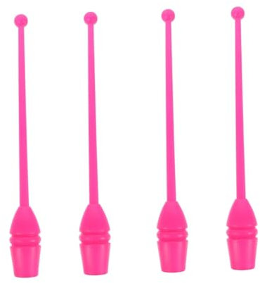 BESPORTBLE Lot de 2 Bâtons de Gymnastique Artistique en Plastique pour Compétition 2 Pièces