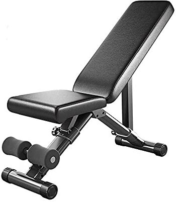 SmPinnaA Hantelbank Hantel Gewichtheben Gewichtheberbett, Home Klappbarer Fitnessstuhl Sit-Up Board Bankdrücken Bank Bauchmuskel Fitnessgeräte Rückenbrett ，Style 1