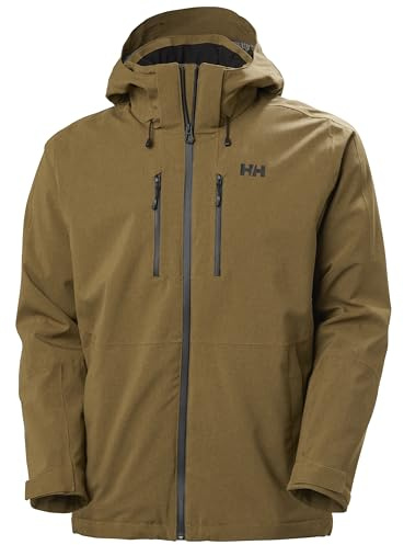 Helly Hansen Herren Juniper 3.0 Skijacke, Sepia, XL