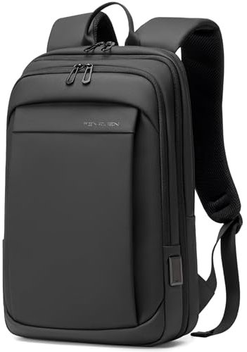 FENRUIEN 12L-22L Business Laptop Backpack Smart Backpack Water-Resistant fit 15.6 Inch Travel Durable Laptop Backpack with USB Charging Port (Expandable)