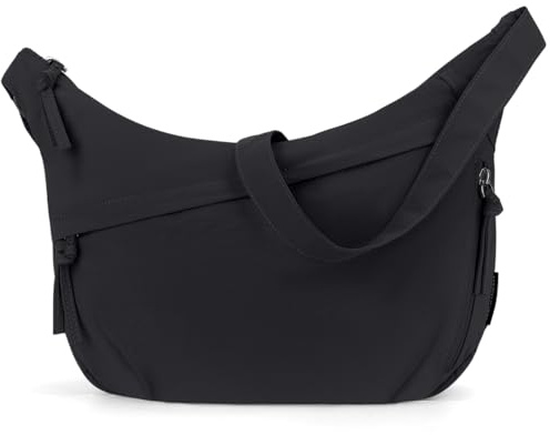 YOVIEE Halbmond Umhängetasche Damen Crossbody Bag mit Schultertasche Handtasche Funktion verstellbarer Gurt strapazierfähiges für Reisen Arbeit Uni Alltag