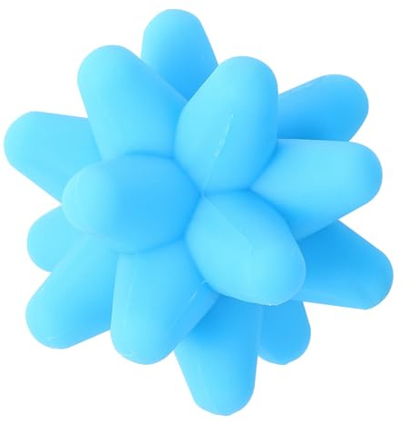 LOLIPPYY Boule De Fascia En Silicone Bleu, Balle De Massage Muscle Et Acupression, Ballon De Fitness Solide Pour Pilates Et Relaxation, Accessoire Santé Pour Détente Musculaire