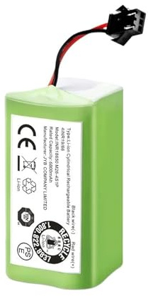 14.4v 2600mAh Batería Li-Ion Aspiradora, Compatible con Conga Excelente 990 1090 1790 1990(2600mAh)