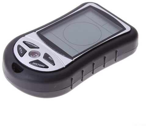 CashMuch Barometer Altimeter Camping Hiking Made Of Plastic Material