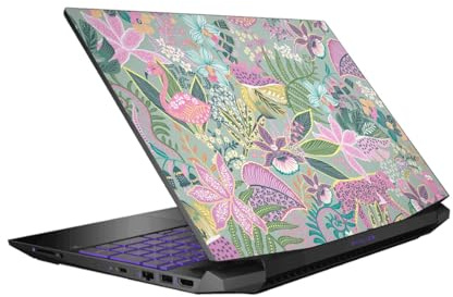 Head Case Designs Officially Licensed Ninola Fuchsia Flower Romantic Pink 2025-26 Collection Vinyl Sticker Skin Decal Cover Compatible With HP Pavilion 15.6 15-dk0047TX