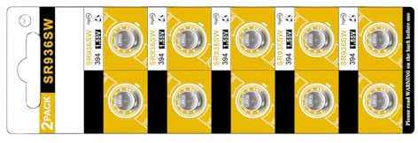Navna Pilas AG9 LR936, diseño a prueba de fugas, LR936, AG9, SR936, 394, pilas de botón ideales para dispositivos electrónicos, múltiples dispositivos, pila de botón de densidad