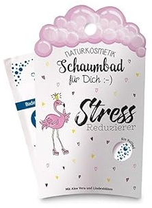 Schaumbad 40 ml Stressreduzierer: Naturkosmetik. Mit Aloe Vera und Lindenblüten