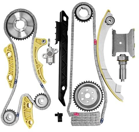 2.4 Ecotec Timing Chain Kit 12680750 for 2010-2015 Chevy Equinox GMC Terrain Buick Verano Pontiac Saab Saturn 2.0 2.2 2.4L Replace # 9-4201S 9-4201SX