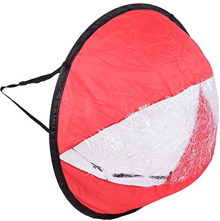 VGEBY Wind Segel Klapp Kajak Boot Wind Segel Transparentes Fenster Kanu Wind Segel Boot