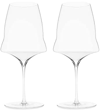 Josephinenütte - JOSEPHINE No 3 - Copa de vino tinto - Hecho a mano - Juego de 2