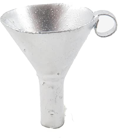 Melody Jane Dolls House Silver Funnel Metal Miniature Kitchen Work Tool Accessory 1:12 Scale