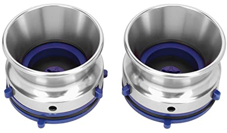 Ouvreur de 25,4 Cm, 1 Paire d'adaptateurs de Moyeu Nab pour Dispositif de Chargement Universel Poli et Précis Structure Solide Verrouillable pour Magnétophone à Bobine (Argent)