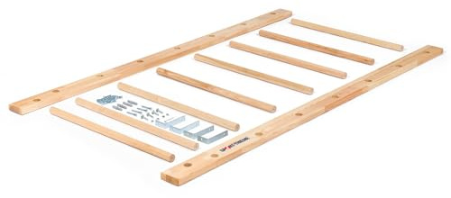 Sport-Thieme Sprossenwand Original | Für Kindergarten, Schule und Zuhause | 100 kg Belastbarkeit | Inklusive Montagematerial | Einzelfeld Ausführung | Nadelholz und Esche | ⌀ Sprosse 35 mm
