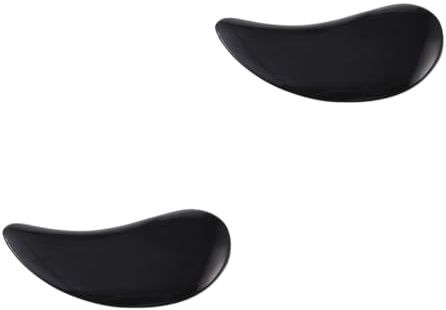 FOMIYES 2stücke Horn Scraping Plate Aus Natürlichem Ochsenhorn Tragbares Guasha-werkzeug Für Gesichts Und Körpermassage Multifunktionales Akupunktur-tool Für Entspannung Und