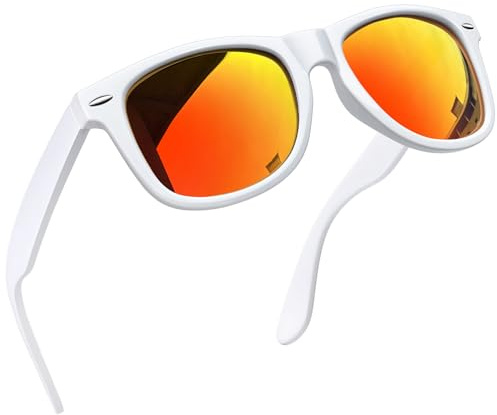 Joopin Square Sunglasses Polarised UV400 Protection for Men Women | Classic Vintage Designer Trendy Driving Glasses, Ideal for Travel Beach Road Trip Casual Wear