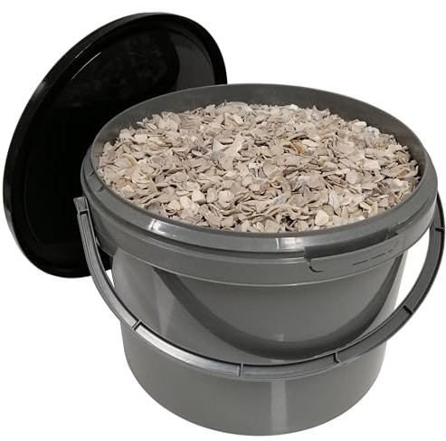 Dihl Poultry Oyster Shell Grit, 3.5KG in 3 Litre Tub | High in Calcium, Enhancing Strong Bones, Helps Digestion, Promotes Quality Chicken Hen Eggs, Soluble Natural Food Mix