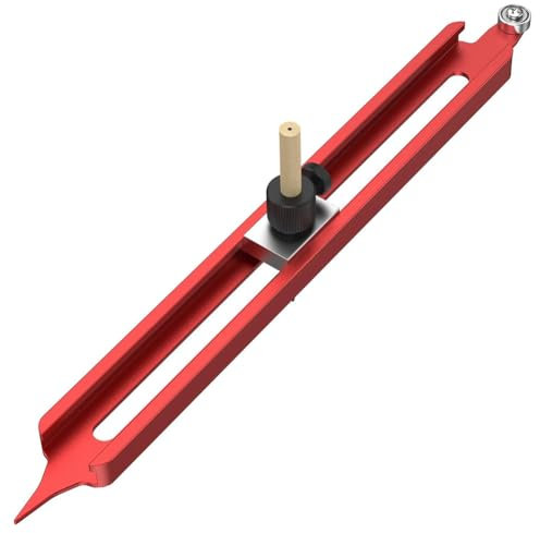 Kznifmk Konturenlehre-Anreißwerkzeug, Präzises Profil-Anreißlineal mit Verstellbarem Bleistifthalter, /Ecklehre für die Holzbearbeitung