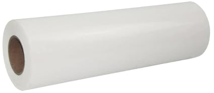 DTF Transferfolie, Rolle, 30 cm x 100 m, doppelseitig, matt, transparent, Pretreat PET Wärmetransferpapier, Kalt- und Heißschälen, DIY direkt auf Folie für T-Shirts, Textil