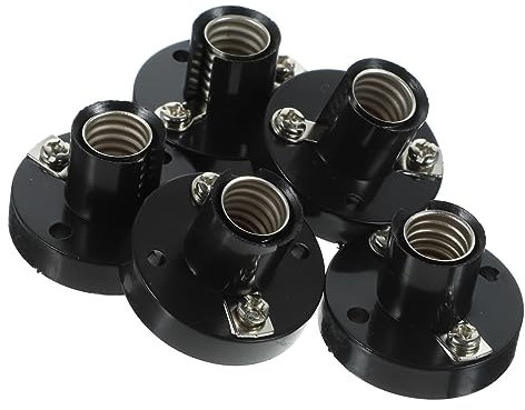 KONTONTY 5stücke Glühbirnenfassung Schraubfassung Für Mini-glühbirne Lampensockel Lampenhalter