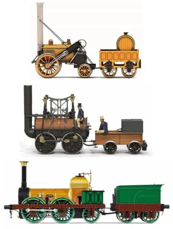 Hornby R30445 Järnvägens födelse 200-årsjubileumstågpaket - Locomotion Rocket Lion