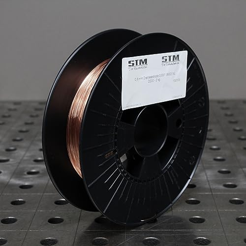 Schutzgas Schweißdraht Stahldraht SG2 0,8mm CO2 G3Si1 MIG/MAG 0,5-5kg D100 D200 (D200 2,0kg)