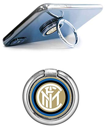 Inter Phone Ring Holder, Stand Gioventù Unisex, Nero/Blu, Taglia Unica