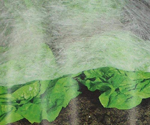 haus & garten Prima Flora 2 x Frühbeetvlies je 2x5m (insgesamt 4x5m) Frühbeet Schutz vor Vögel und Wildfraß