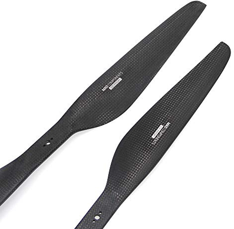 FLUXER PRO MATT 16x5.4in-D6-D12(M3x2) 1 Pair Carbon Fiber Propeller CW CCW Drones Props for Multicopter Quadcopter Hexacopter RC DIY Hobby