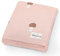 Coperta Fasciatoio a Maglia per Neonati Maschi e Femmine - 100% Cotone Morbido e Confortevole, Coperta da Ricezione per Culla e Passeggino, Regalo per Neonati, Bambini e Neonati (Fungo - Rosa)
