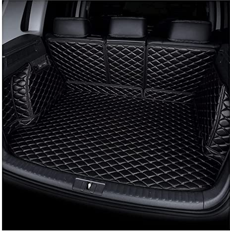 NEPIAN Auto Kofferraummatte für Volkswagen VW Tiguan I (5N) 2008 2009 2010 2011 2012 2013 2014 2015 2016, vollständige Abdeckung Kratzfest Wasserdicht Kofferraum Schutzmatte,A