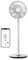 Duux whisper Flex Ultimate Blanc - Ventilateur sur pied - Ventilateur silencieux sur pied avec mode nuit et minuterie - Contrôle télécommande et smartphone